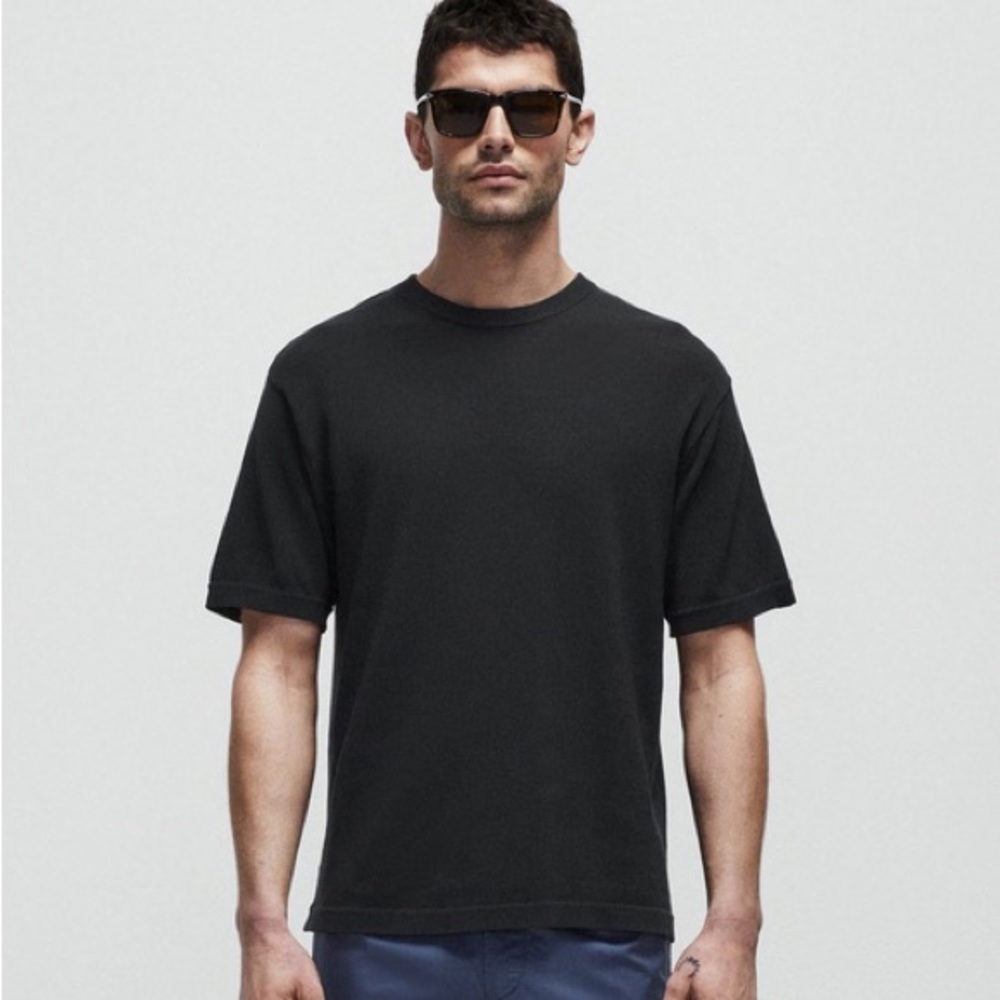Rag & Bone Mens Nolan Corded Cotton Crew Heavyweight Classic Fit Crew Shirt NWT